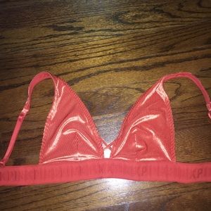 Pink brand bralette burnt orange size xs